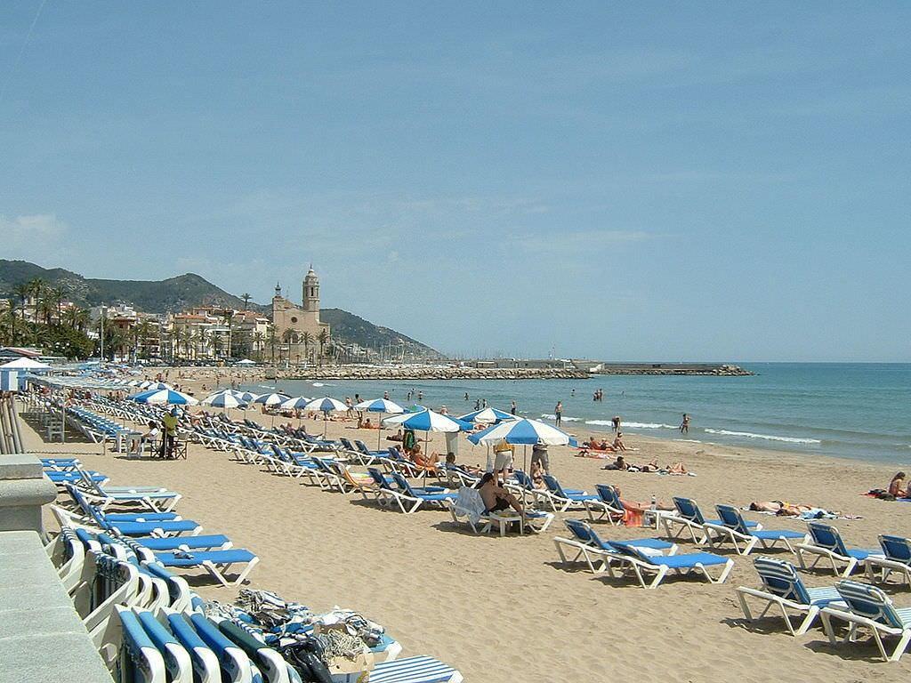 Beach Penthouse 锡切斯 外观 照片